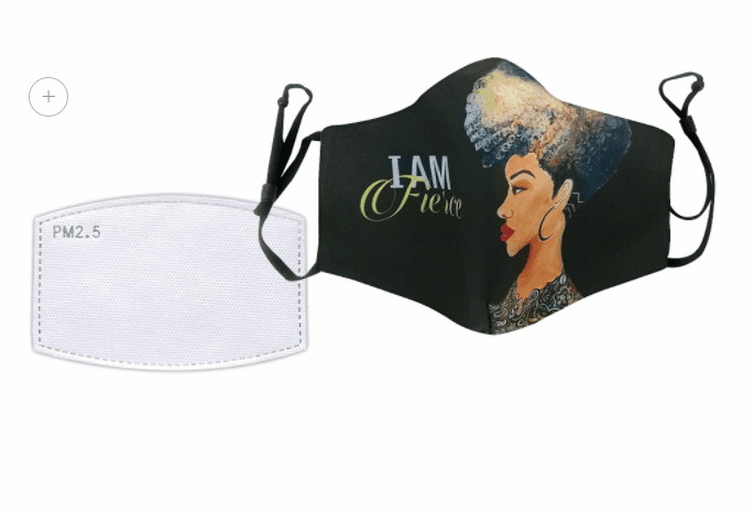 I Am Fierce Reusable Face Mask