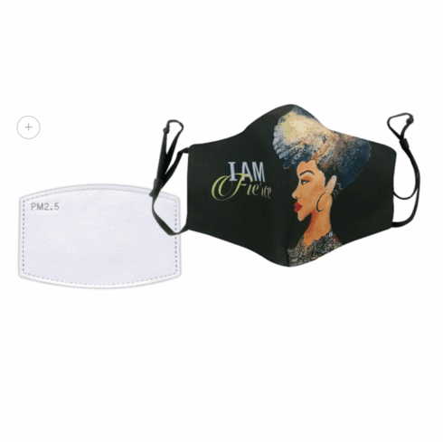 I Am Fierce Reusable Face Mask