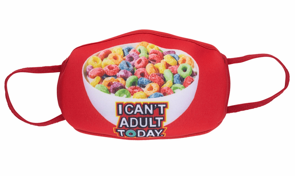 I Can&#39;t Adult Today Comfort Face Mask