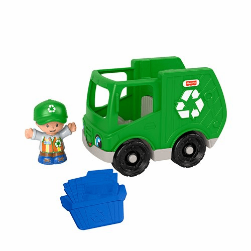 Little people recycle truck