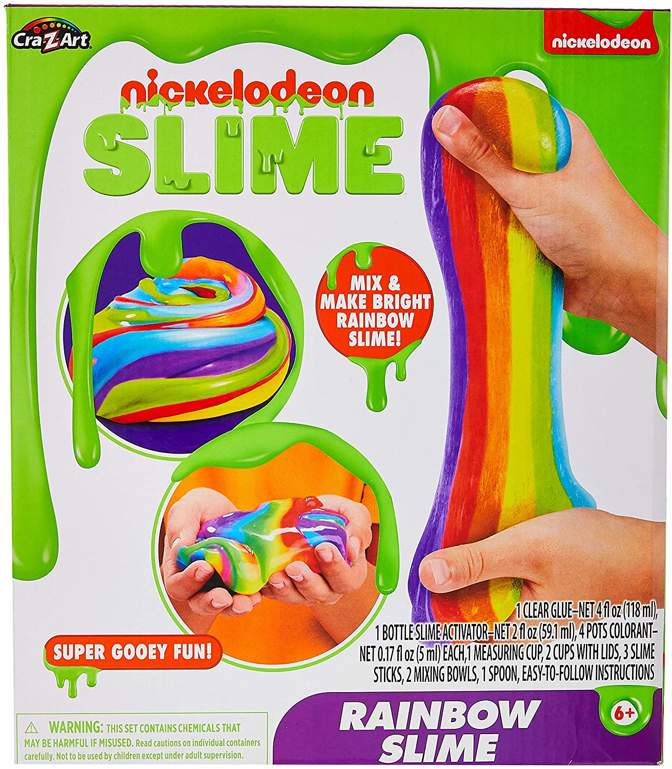 Nickelodeon Rainbow Slime