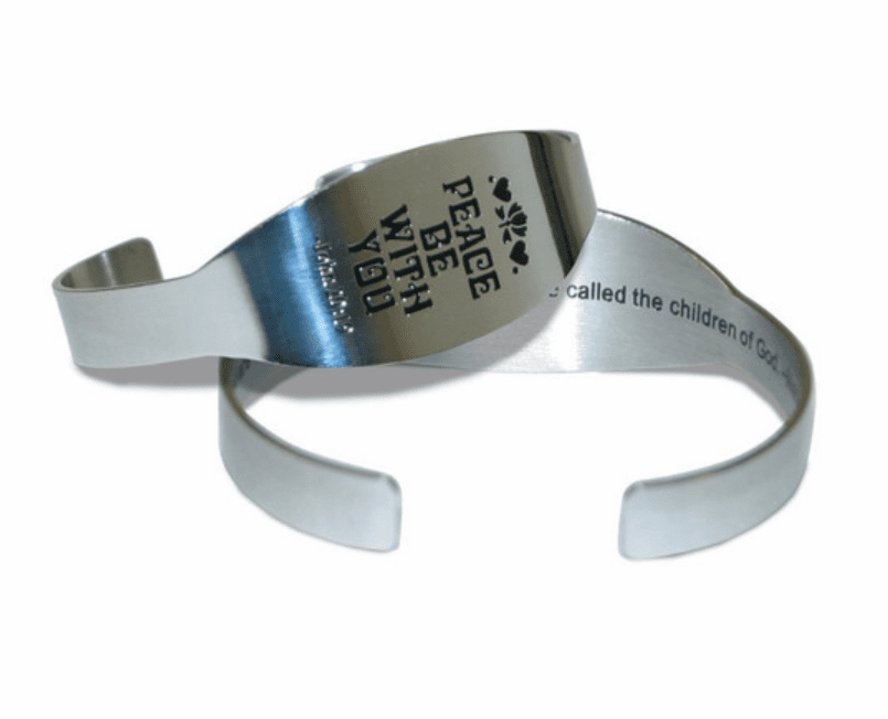Peace Bangle Bracelet