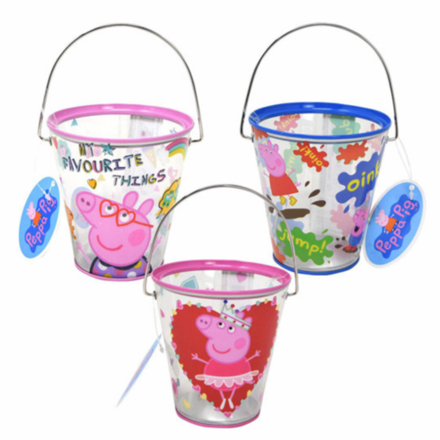 Peppa Pig Clear Pail