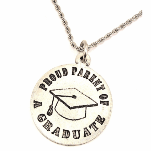 Proud Parent of a Graduate Necklace