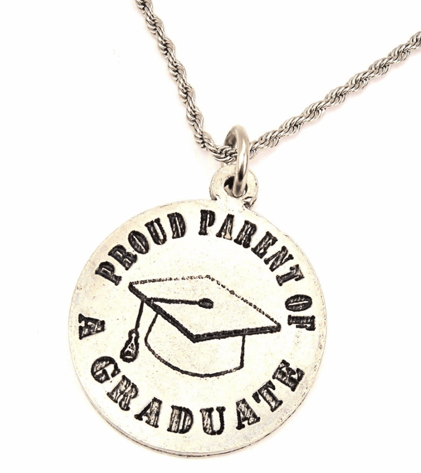 Proud Parent of a Graduate Necklace