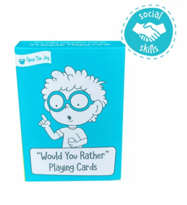 &quot;Would You Rather&quot; Playing Cards