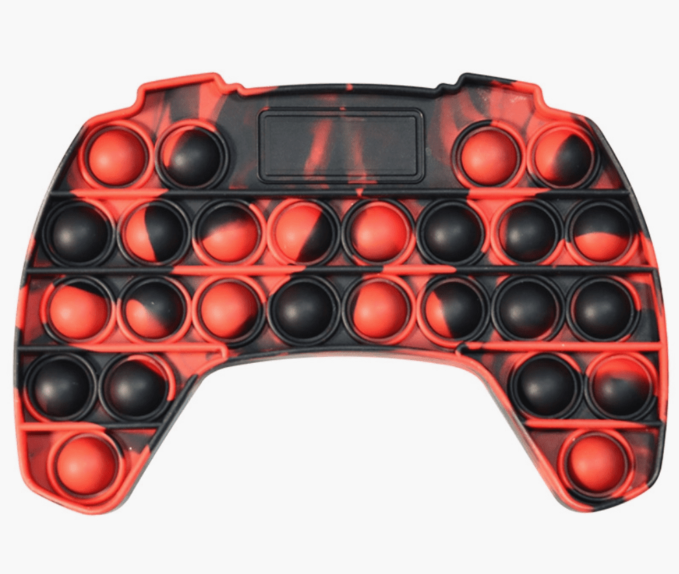 Sensory Fidget Toy|Video Control Shaped Black/Orange