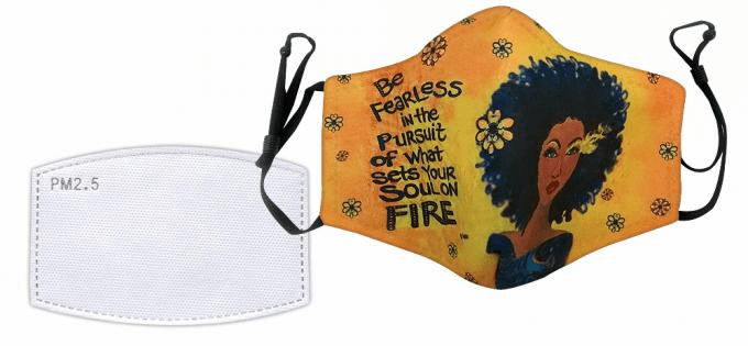 Soul On Fire Reusable Face Mask