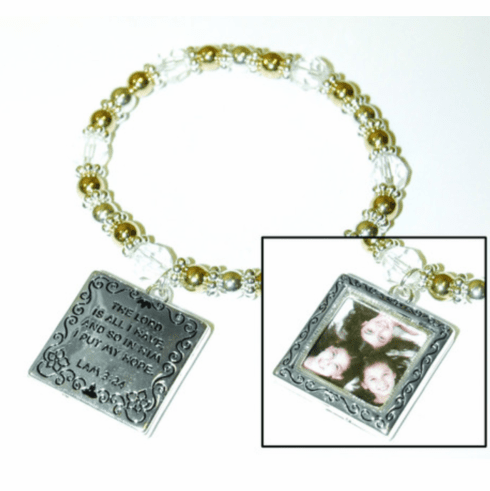 Square Picture Frame Bracelet