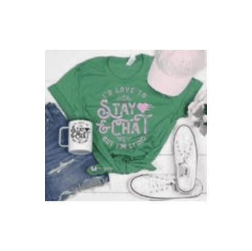Stay &amp; Chat T-Shirt
