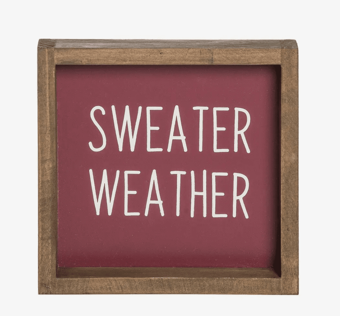 Sweater weather 