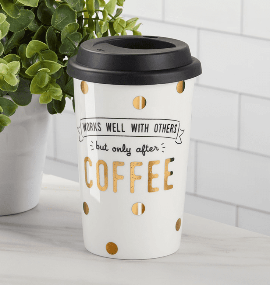 Works Well With Others 15 oz. Ceramic Travel Mug
