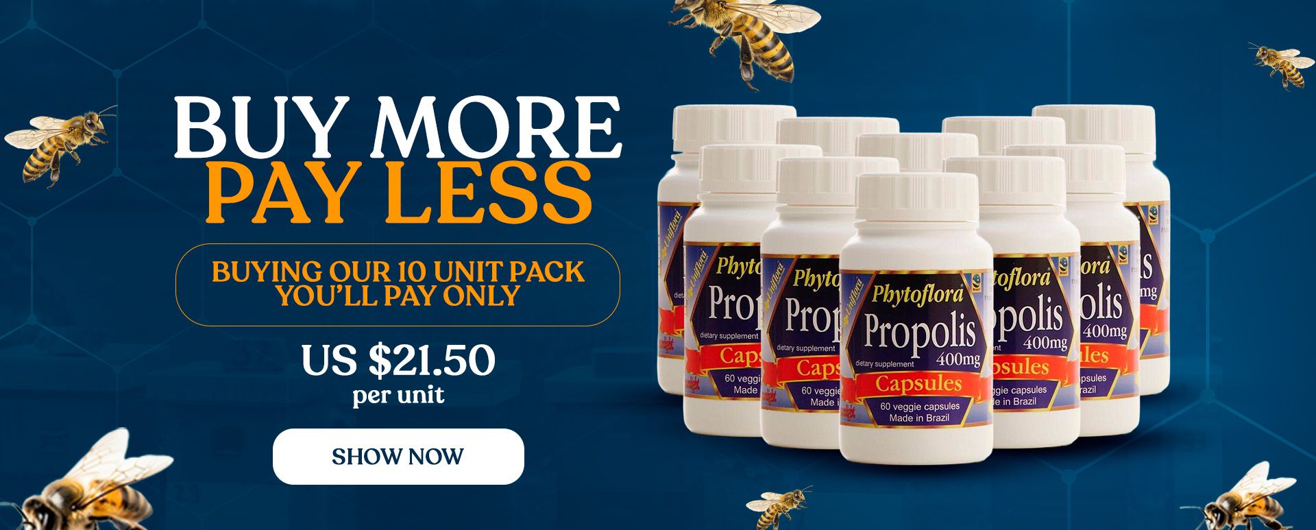 Brazilian Green Bee Propolis Extracts