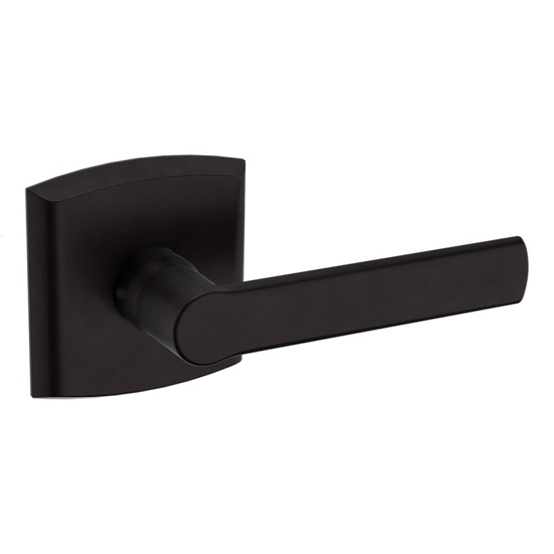 Baldwin 5485V.102.pass Oil Rubbed Bronze Passage Soho Lever with R026 Rose