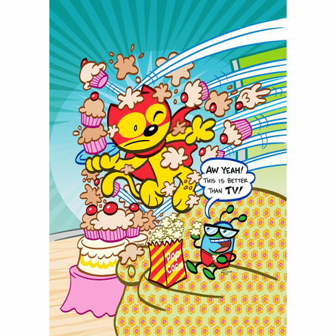 ACTION CAT & ADVENTURE BUG #3