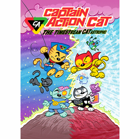 CAPTAIN ACTION CAT: The Timestream CATastrophe! #1