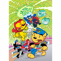 CAPTAIN ACTION CAT: The Timestream CATastrophe! #4