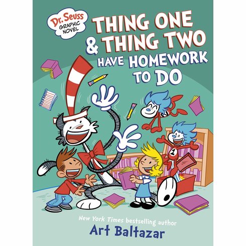CAT in the HAT! THING 1 &amp; THING 2 have HOMEWORK to DO! (hardcover)
