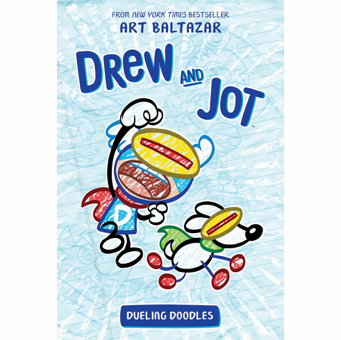 DREW and JOT Book 1: Dueling Doodles! (200 pages) hardcover