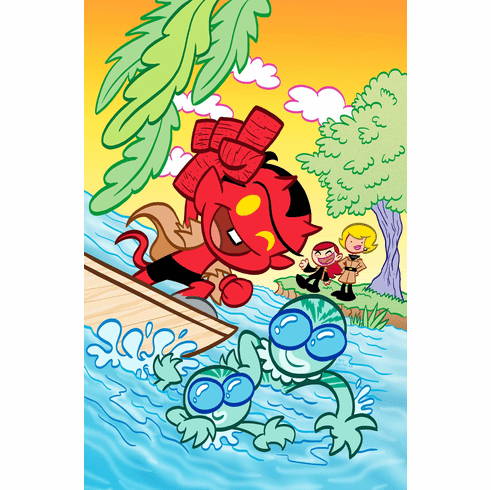 itty bitty HELLBOY: The Search for the Were-Jaguar! #1