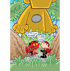 itty bitty HELLBOY: The Search for the Were-Jaguar! #3