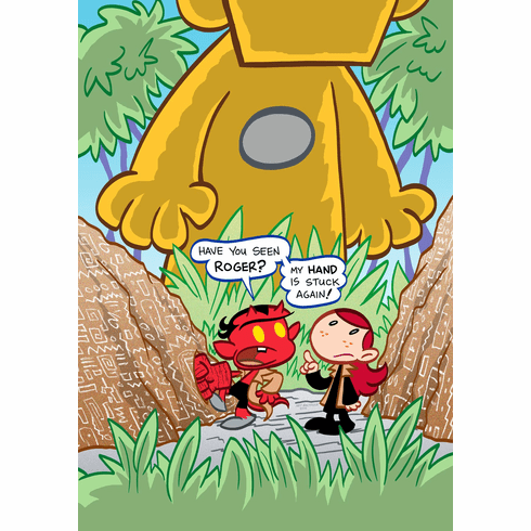 itty bitty HELLBOY: The Search for the Were-Jaguar! #3