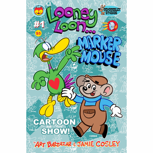 LOONEY LOON MARKER MOUSE Cartoon Show #1