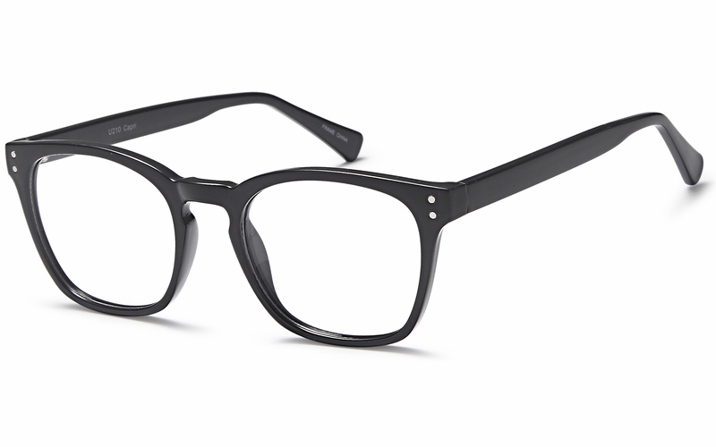 4U U 210 Eyeglasses - Black