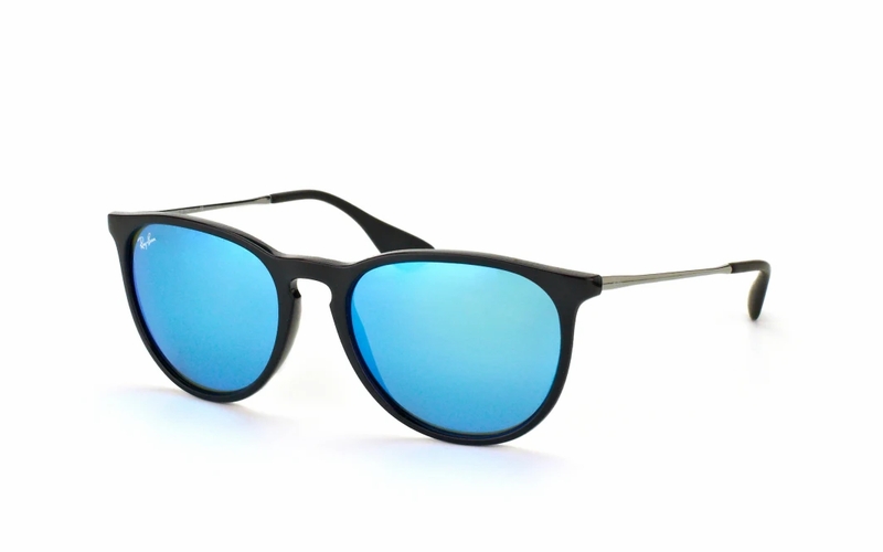 Ray-Ban Erika RB 4171 601 Sunglasses - Black / Silver