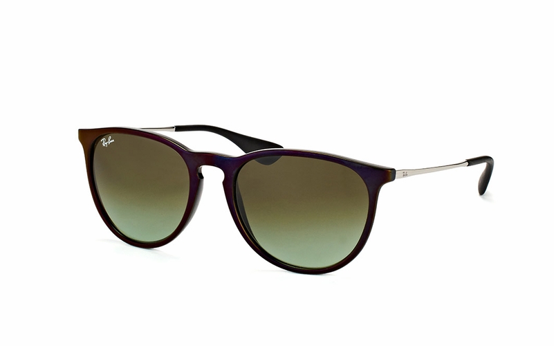 Ray-Ban Erika RB 4171 6316 Sunglasses - Purple / Black / Silver