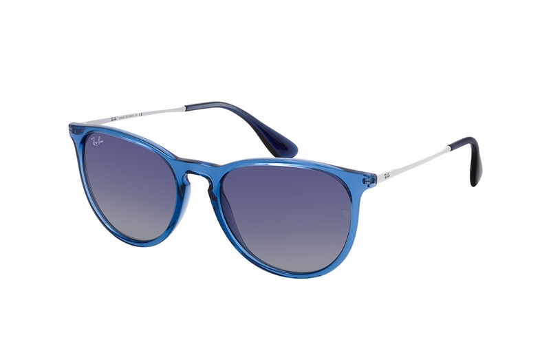 Ray-Ban Erika RB 4171 6515 Sunglasses - Blue / White