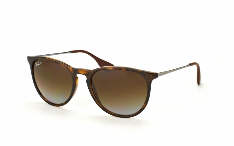 Ray-Ban Erika RB 4171 710 Sunglasses - Havana / Silver