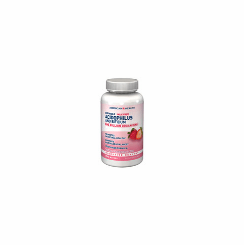 Chewable Acidophilus Nat Strawberry Flavor - 100