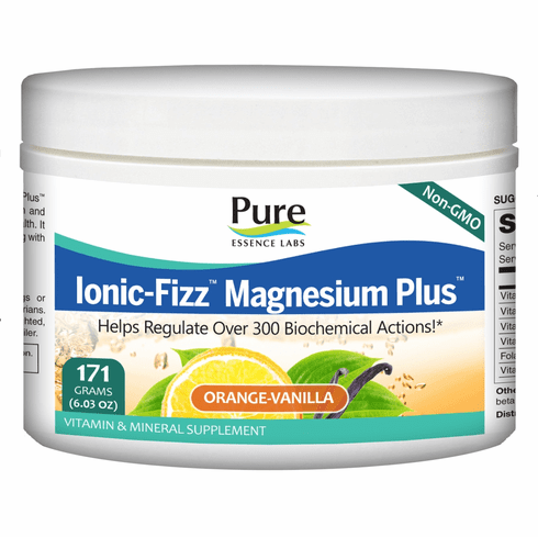 Ionic-Fizz Magnesium Plus - Orange-Vanilla 171 gm