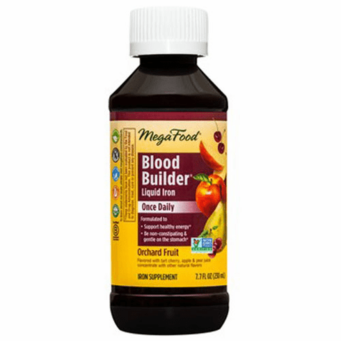 MegaFood Blood Build Liq Iron Once Day 7.7 fl oz