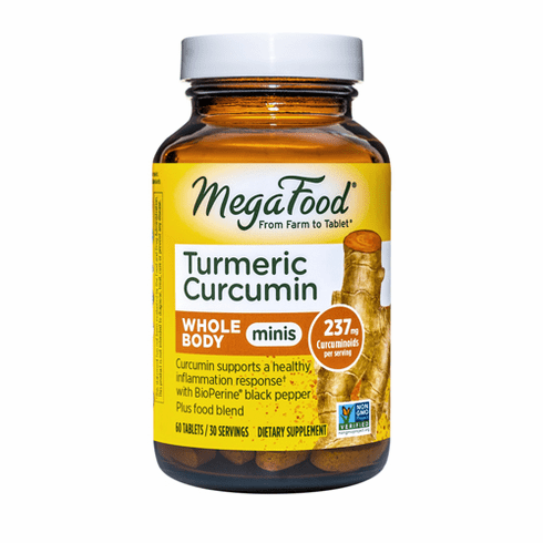 MegaFood Turmeric Curcumin Minis Whole 60 tabs