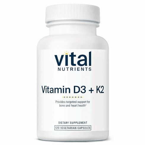 Vital Nutrients K2-7 + D3 120 vegcaps