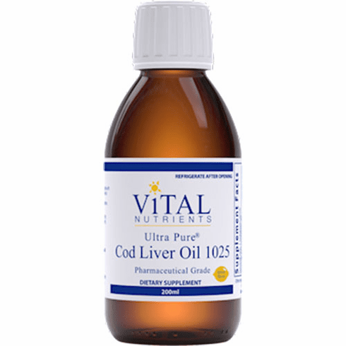 Vital Nutrients Ultra Pure Cod Liver Oil 1025 200ml