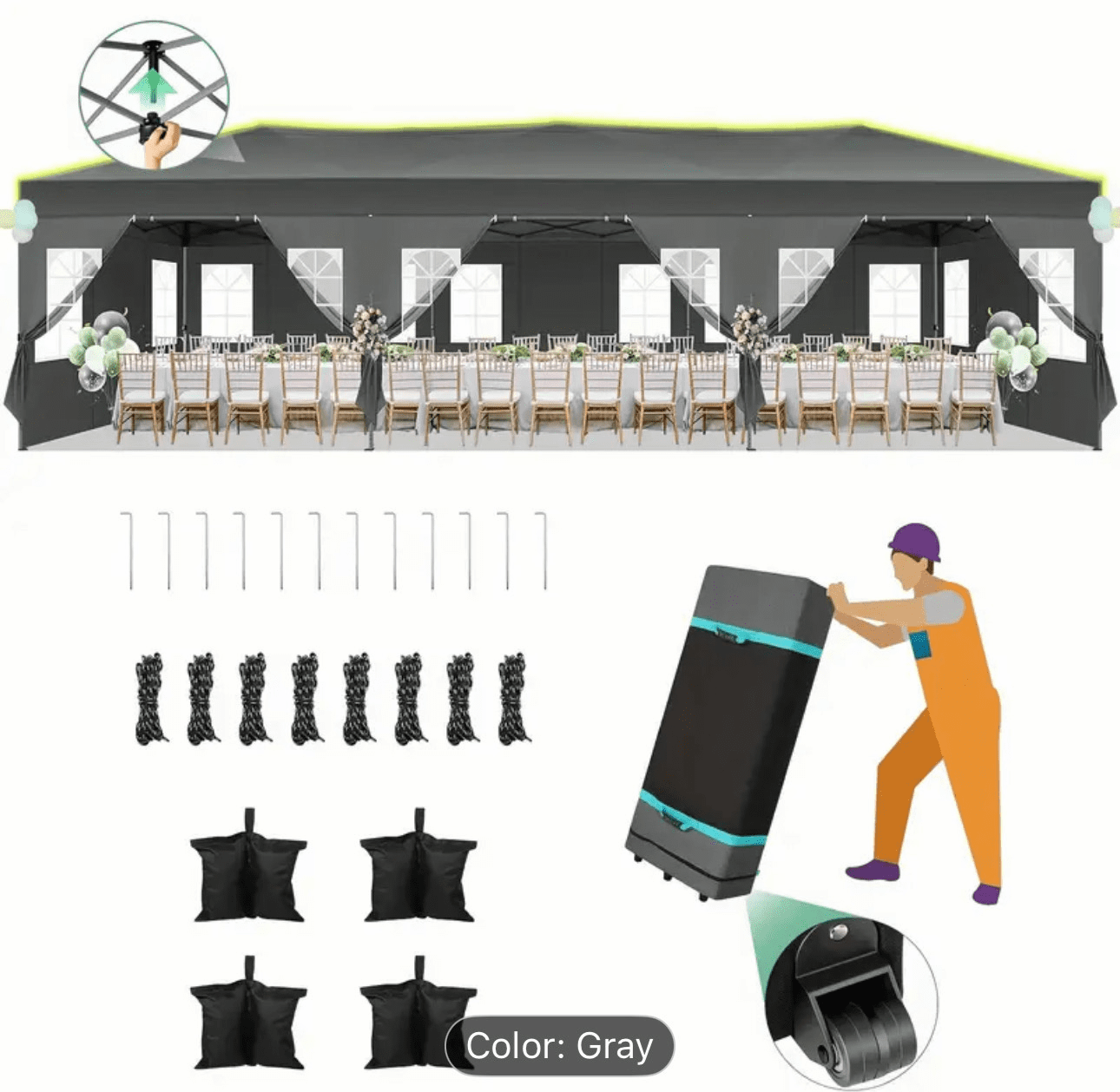 Tent 10&#39; x 30&#39;