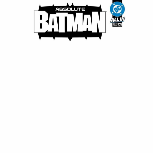Absolute: Batman # 25 (Blank Variant)