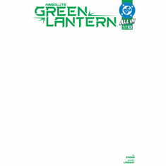 Absolute: Green Lantern # 1 (Blank Variant)