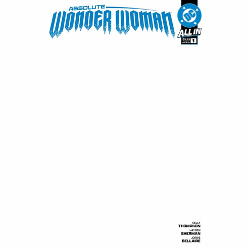 Absolute: Wonder Woman # 1 (Blank Variant)