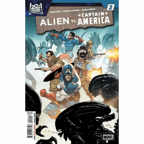 Alien Vs. Captain America # 2