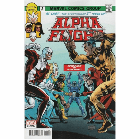 Alpha Flight # 1 (Homage Variant)