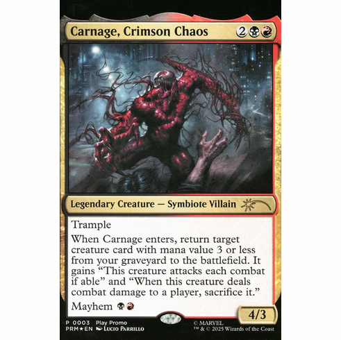 Amazing Spider-Man / Venom Death Spiral: Body Count # 1 (Magic The Gathering Variant)