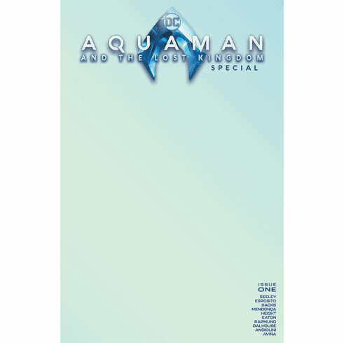 Aquaman And The Lost Kingdom # 1 Special (Blank Variant)
