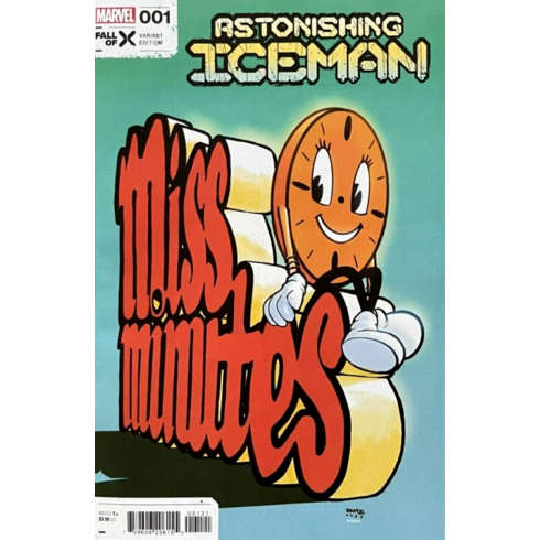 Astonishing Iceman # 1 (Miss Minutes Variant)