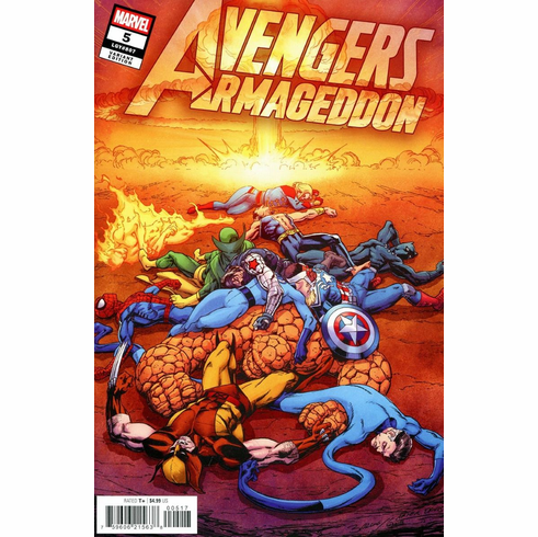 Avengers: Armageddon # 5 (Incentive Fall Of The Mutants Ad Homage Variant)