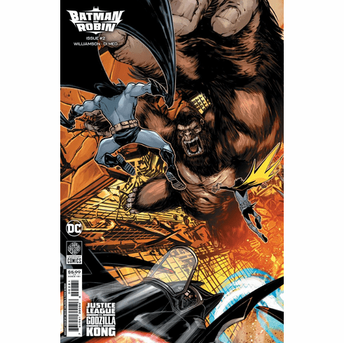 Batman And Robin # 2 (Justice League Vs. Godzilla Vs. King Kong Variant)