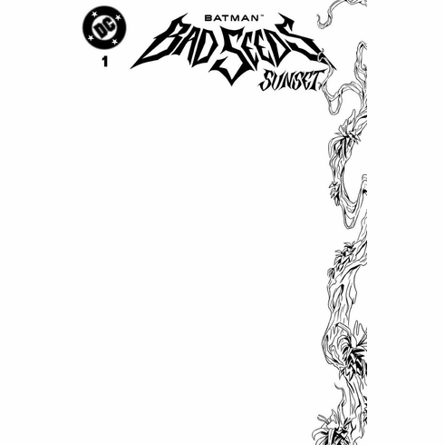 Batman: Badseeds Sunset # 1 (Blank Variant)